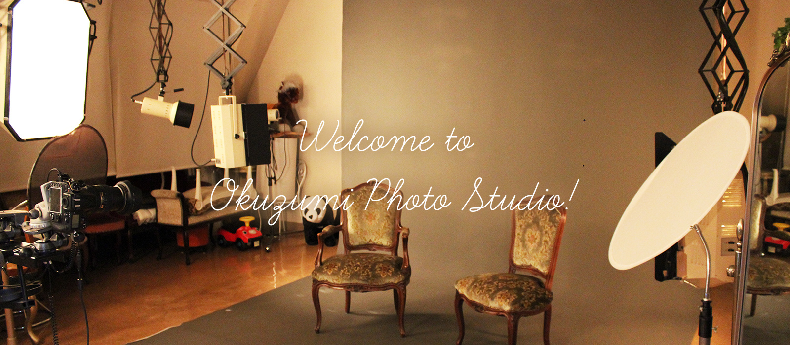 Welcome to Okuzumi Photo Studio!